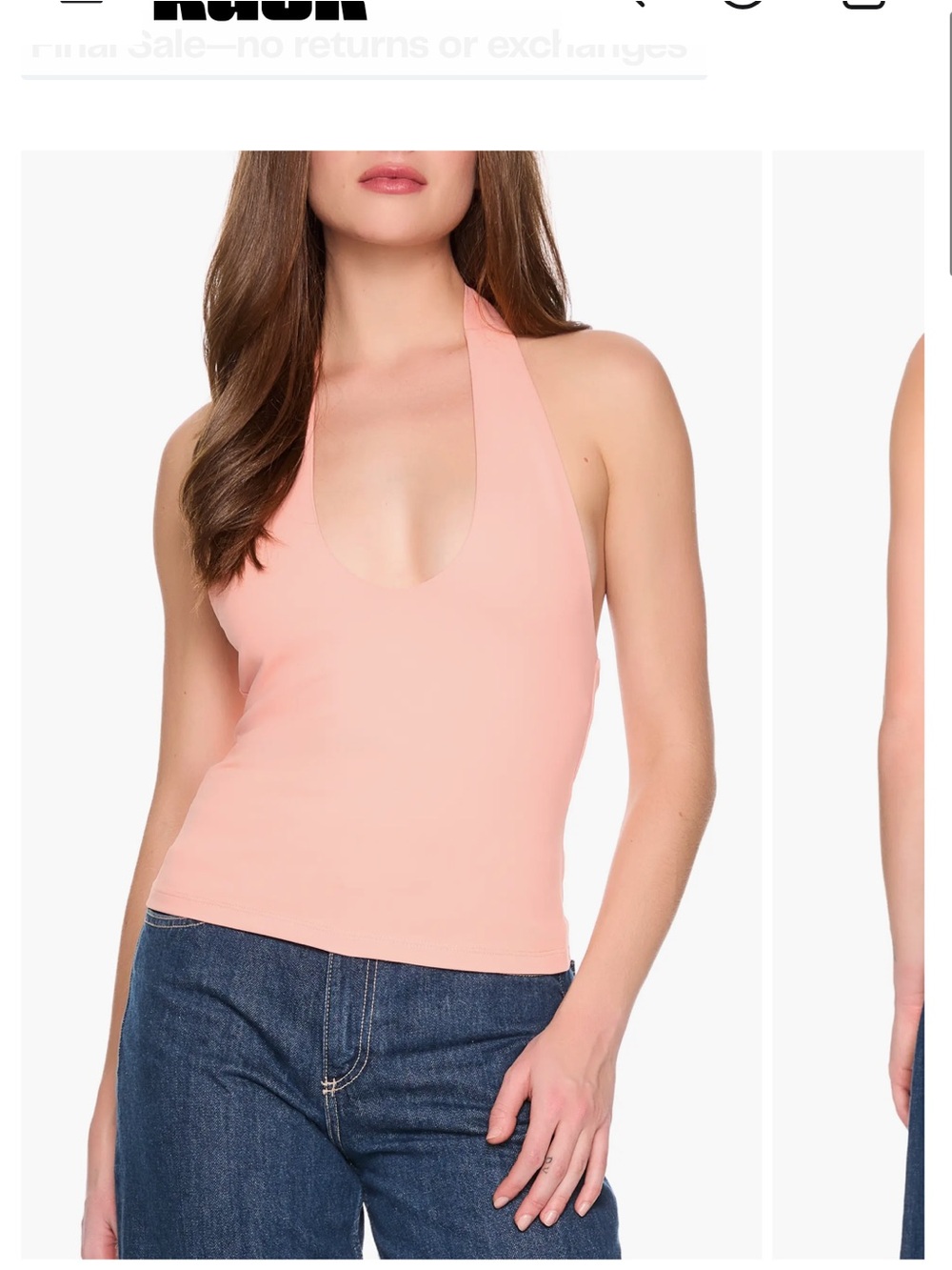 Susana Monaco halter tank NWT